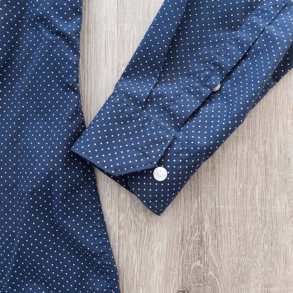 H&M Men's dress shirt Size Medium slim fit - Picture 3 of 5